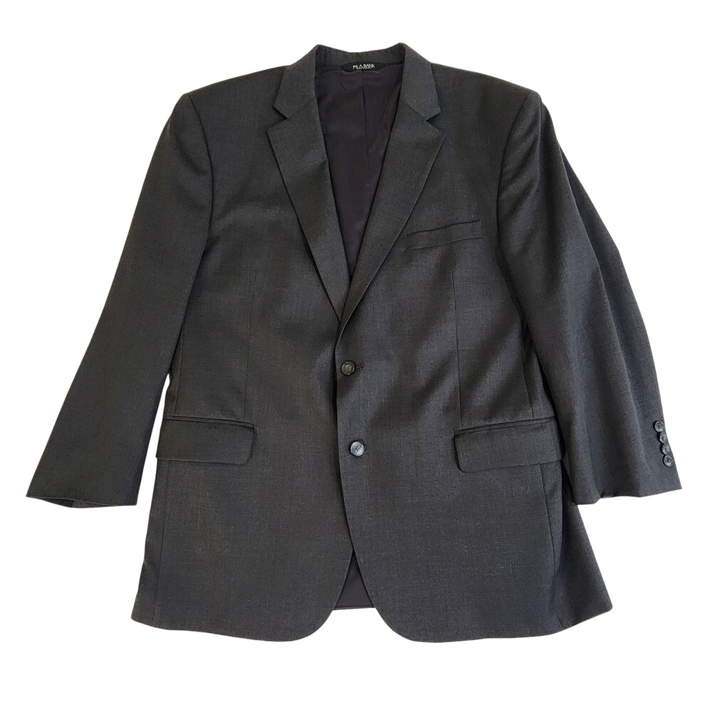 Joseph A Bank Sport Coat Blazer 100% Wool 44 Regular #1394